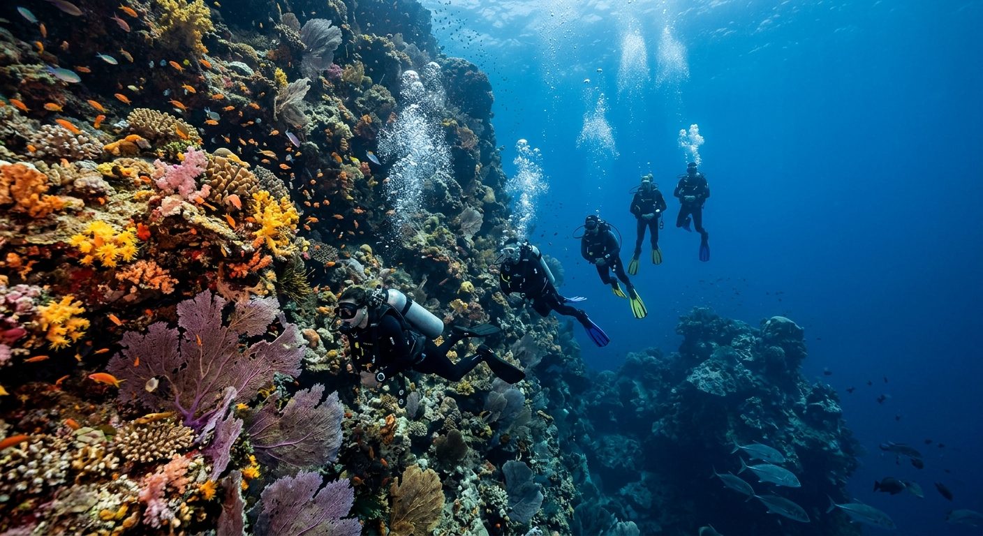 Scuba Diving i Thailand: Bästa dykplatserna och operatörer
